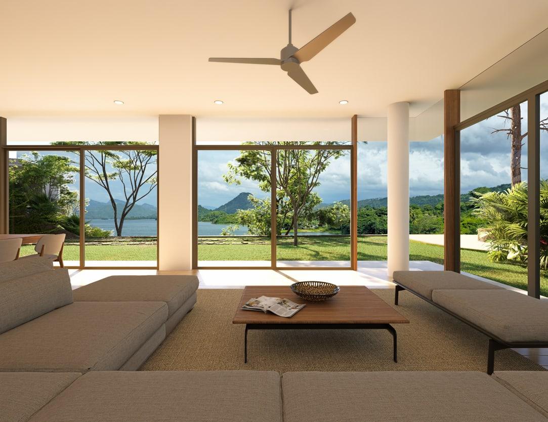 The living room