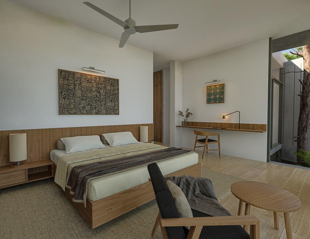 Master bedrooms